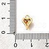 Brass Micro Pave Cubic Zirconia Pendants KK-K294-09G-3