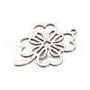 Anti-Tarnish 304 Stainless Steel Pendants STAS-S150-13P-A-2