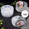 Yilisi 4Pcs Plastic Bead Containers CON-YS0001-04-14