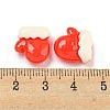 Christmas Theme Opaque Resin Decoden Cabochons CRES-B022-01C-3
