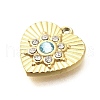 304 Stainless Steel Pendants STAS-Q337-04G-3