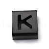 Ion Plating(IP) 304 Stainless Steel Square Slide Charms STAS-L132-17K-B-1