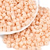 Opaque Baking Paint Glass Seed Beads SEED-T008-02C-1