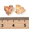 Brass Glass Rhinestone Sew on Rhinestones RGLA-B004-09A-G-3