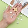 Starfish Brass Pendants X-KK-L134-11S-4