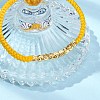 Polyester Cord Braided Bead Bracelets for Women BJEW-L698-01G-03-3