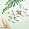 Craftdady 40Pcs 2 Style Glass Bottle Pendants FIND-CD0001-21-4