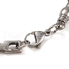 Tarnish Resistant 201 Stainless Steel Link Chain Bracelets BJEW-B078-82P-3