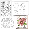 Globleland 1Pc Carbon Steel Cutting Dies Stencils DIY-GL0003-86-1