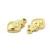 Ion Plating(IP) 304 Stainless Steel Charms X-STAS-F284-14G-3