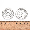 304 Stainless Steel Pendants STAS-T064-64P-3