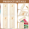 4Pcs Wood Thread Winding Boards AJEW-WH0534-51C-4