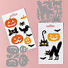 Halloween Theme Carbon Steel Cutting Dies Stencils DIY-WH0309-1194-3