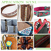 Ethnic Style Embroidery Polyester Ribbons OCOR-WH0060-41B-7