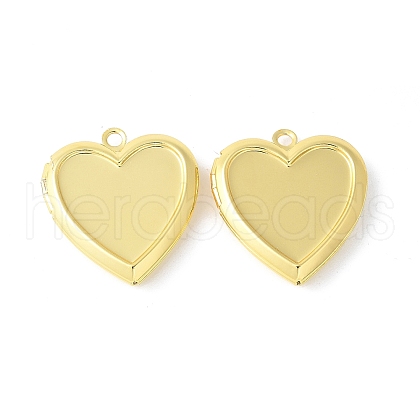 304 Stainless Steel Locket Pendants STAS-K192-09G-1