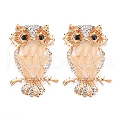 Rack Plating Alloy Crystal Rhinestone Cabochons PALLOY-S143-14-1