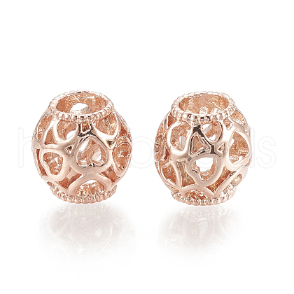 Alloy European Beads PALLOY-T048-25RG-1