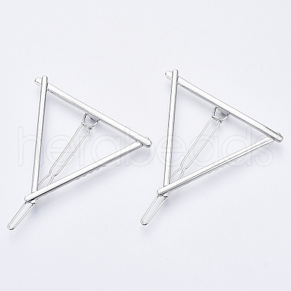 Alloy Hollow Geometric Hair Pin PHAR-N005-015P-1