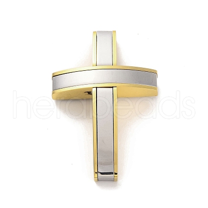 PVD Vacuum Plating 304 Stainless Steel Pendants STAS-Z080-05GP-1