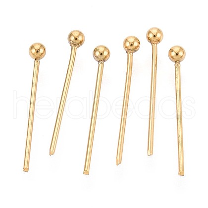 304 Stainless Steel Head Pins STAS-T065-15mm-20G-1