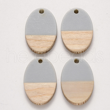 Resin & Wood Pendants RESI-S384-007A-E01-1