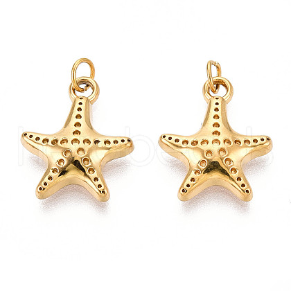 304 Stainless Steel Pendants STAS-N115-08G-1