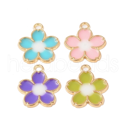 Rack Plating Alloy Pendants FIND-C059-01G-1