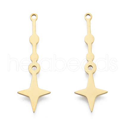 201 Stainless Steel Pendants STAS-N090-LA951-2-1