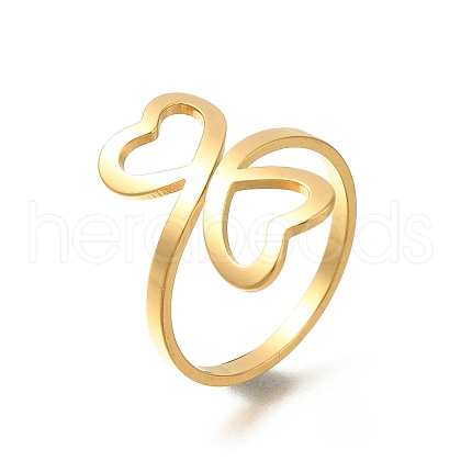 304 Stainless Steel Rings for Women RJEW-S238-04-1