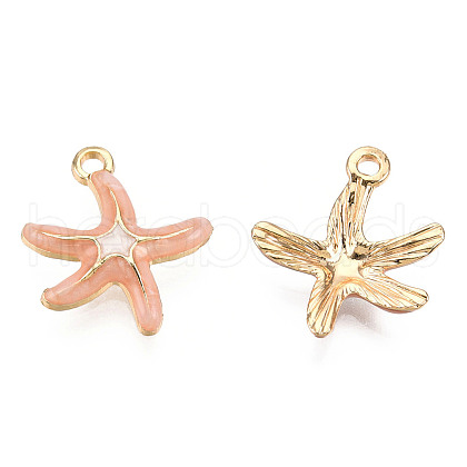Alloy Enamel Pendants ENAM-T009-60D-RS-1