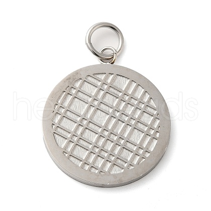 Non-Tarnish 304 Stainless Steel Pendants STAS-C086-05B-P-1
