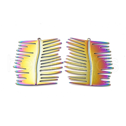 Ion Plating(IP) 304 Stainless Steel Pendants STAS-I671-30MC-1