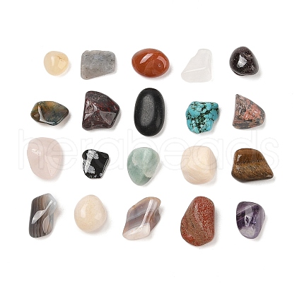 Nuggets Natural Nixed Stone Collections AJEW-A055-02-1