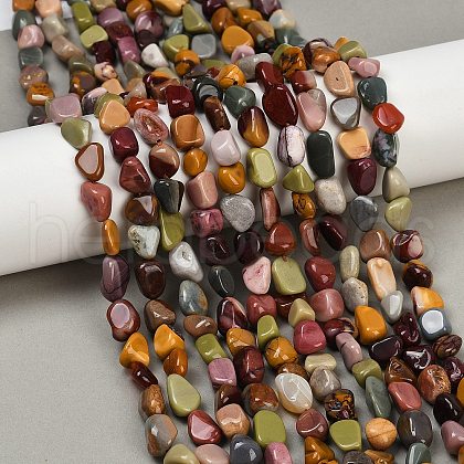 Natural Alashan Agate Beads Strands G-Q060-E19-02-1