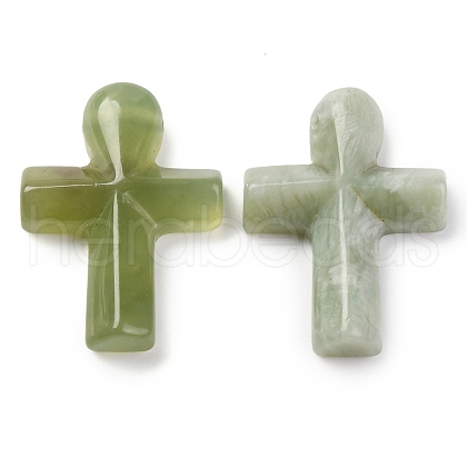 Natural Jade Pendants G-B122-02F-1
