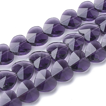 Transparent Glass Beads GLAA-Q066-10mm-A03-1