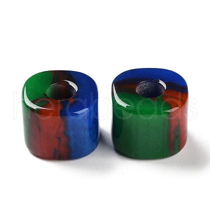 Resin European Large Hole Beads RESI-U009-02B-02-1