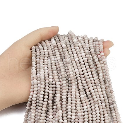 Natural Pink Opal Beads Strands G-RM2025-C44-3x5mm-1