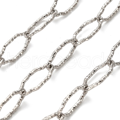 304 Stainless Steel Oval Link Chains CHS-A016-05P-A-1