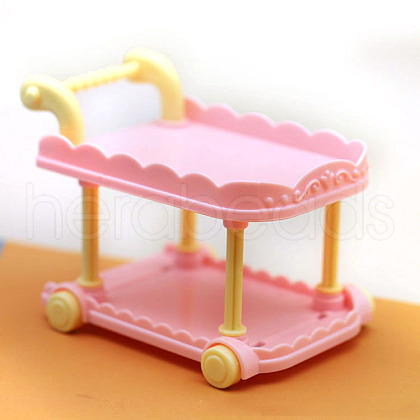 Plastic Dining Cart Mini Model PW-WGB4EEE-03-1