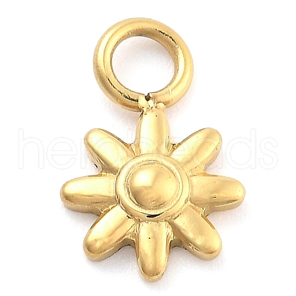 Ion Plating(IP) 304 Stainless Steel Charms STAS-P379-04H-G-1