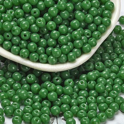 Opaque Colours Glass Seed Beads SEED-C001-02B-10-1