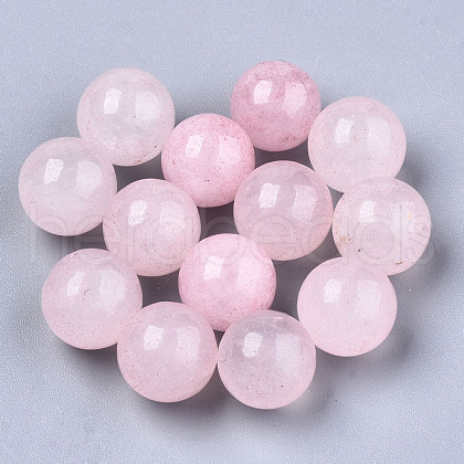 Natural Rose Quartz Beads G-R483-13-8mm-1