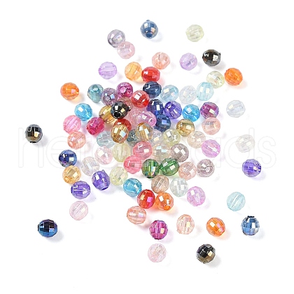 Transparent Acrylic Beads PACR-B002-01A-1