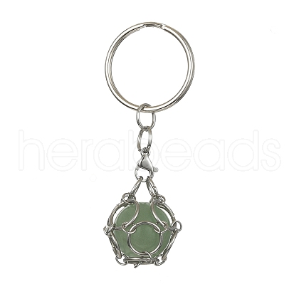 Non-Tarnish 304 Stainless Steel Pouch Empty Stone Holder for Pendant Keychain Making KEYC-TA00018-01-1