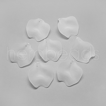 Transparent Acrylic Pendants S-FACR-S031-SB518-1
