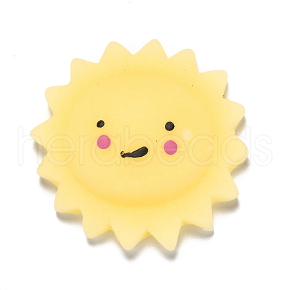 Sun Shape Stress Toy AJEW-H125-15-1