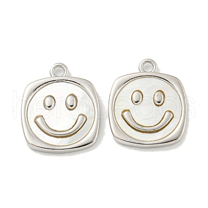 Natural White Shell Pendants KK-A214-11P-1