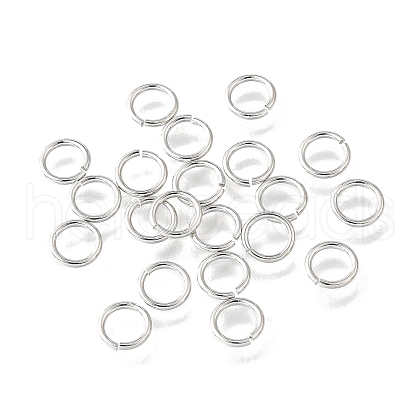 Brass Open Jump Rings KK-V007-004P-05-1