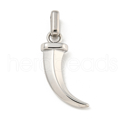 Non-Tarnish 304 Stainless Steel Pendants STAS-F307-32P-1